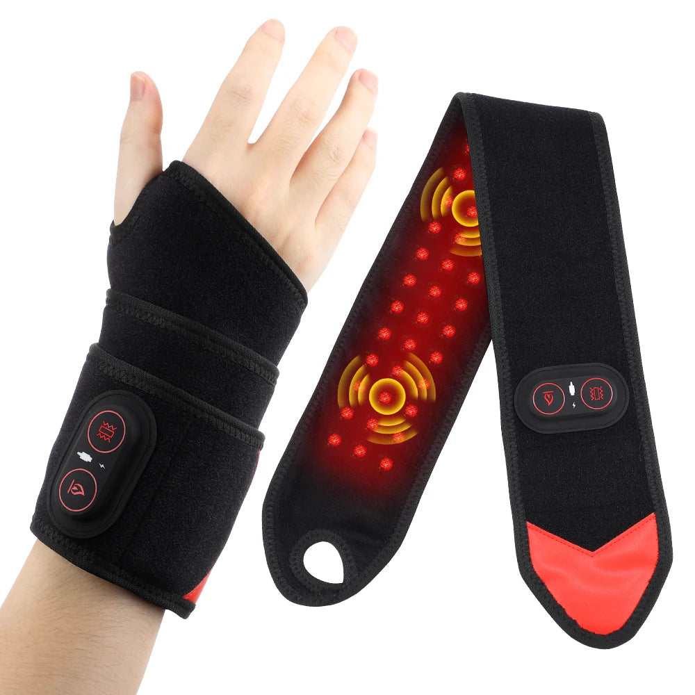Wireless Vibration Heating Wrap Versatile Body Heating Pad for Knee Elbow Wrist Ankle