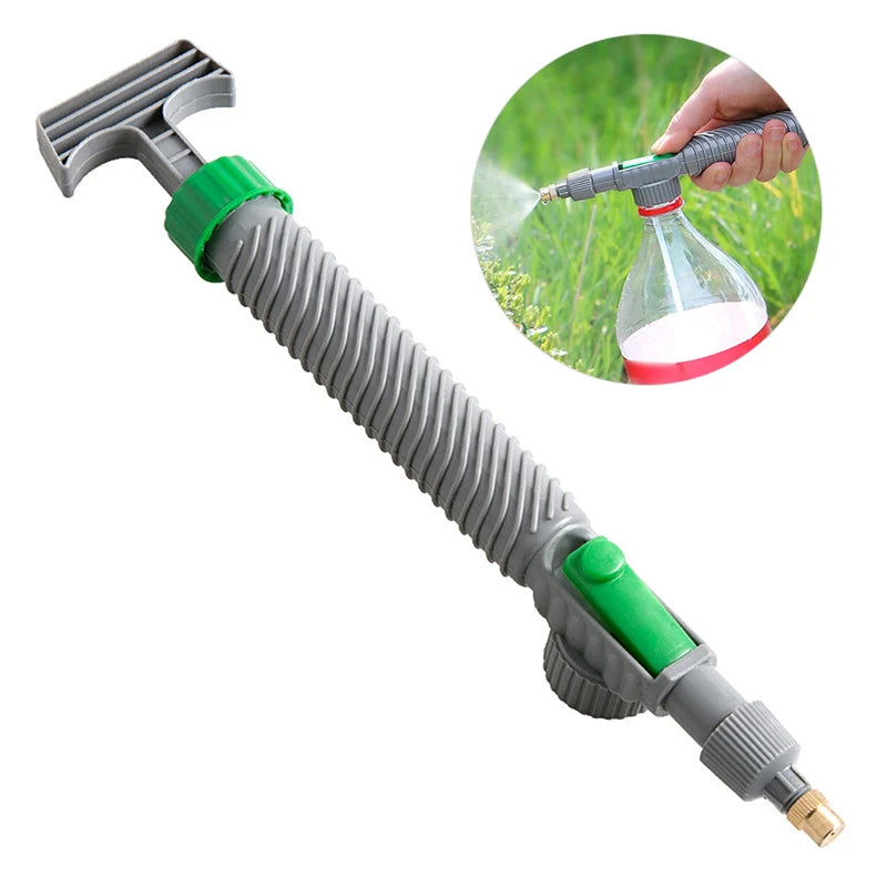 Adjustable Bottle Spray Nozzle - Garden Watering & Cleaning Sprayer