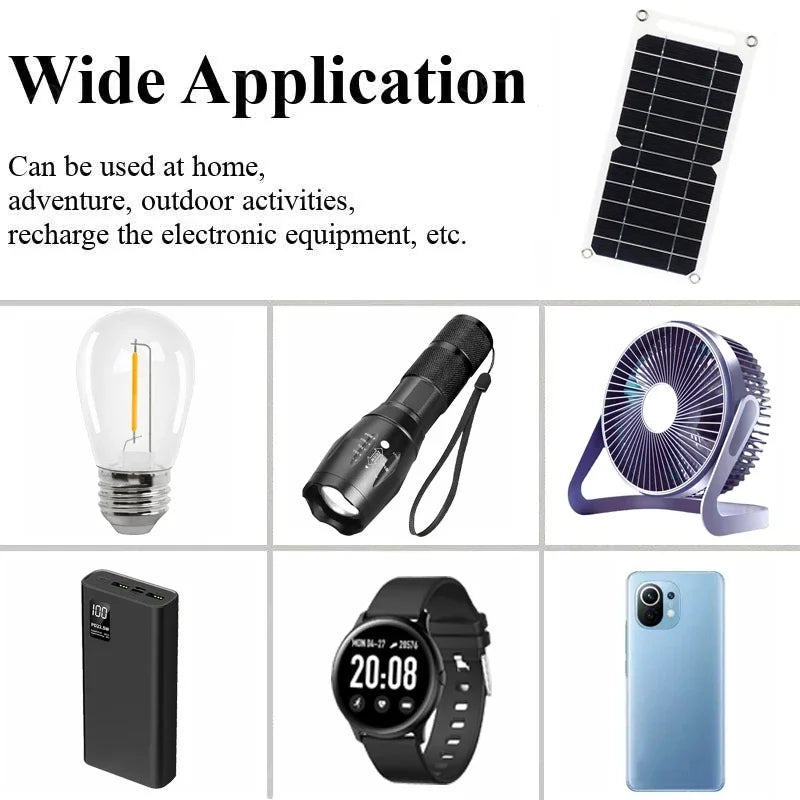 Portable Flexible Solar Panel 5V USB-C
