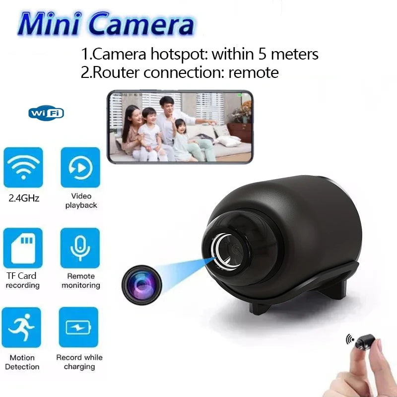 Lightweight Portable Motion Detection Wireless Surveillance Camera