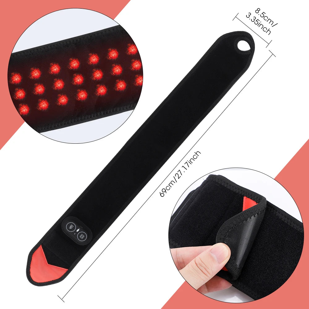 Wireless Vibration Heating Wrap Versatile Body Heating Pad for Knee Elbow Wrist Ankle