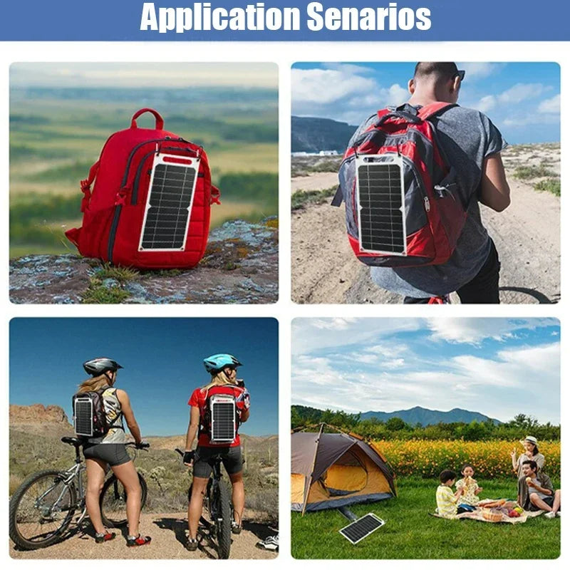 Portable Flexible Solar Panel 5V USB-C