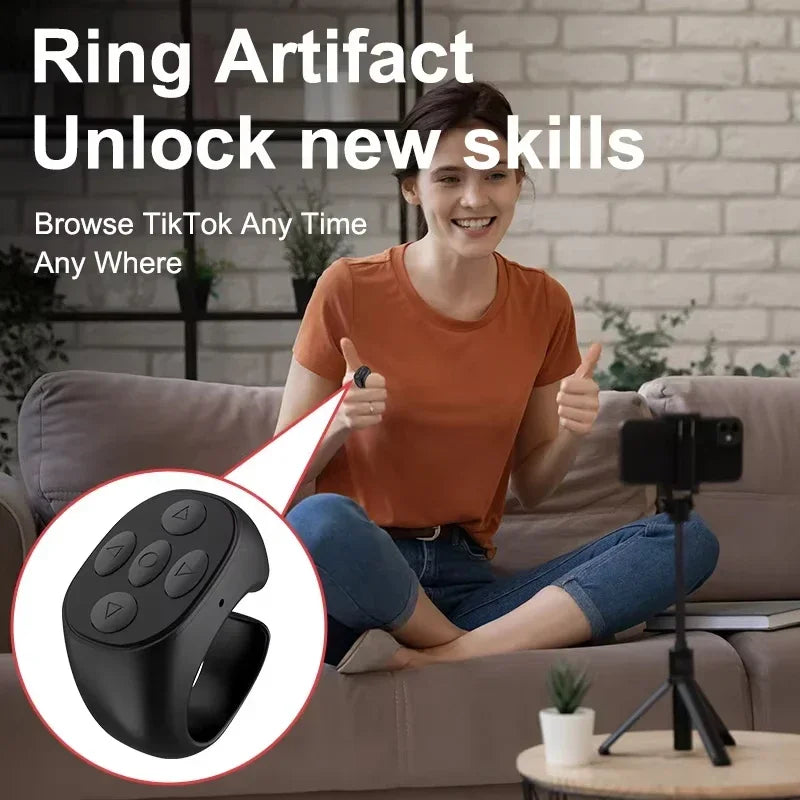 Smart Ring Bluetooth Remote