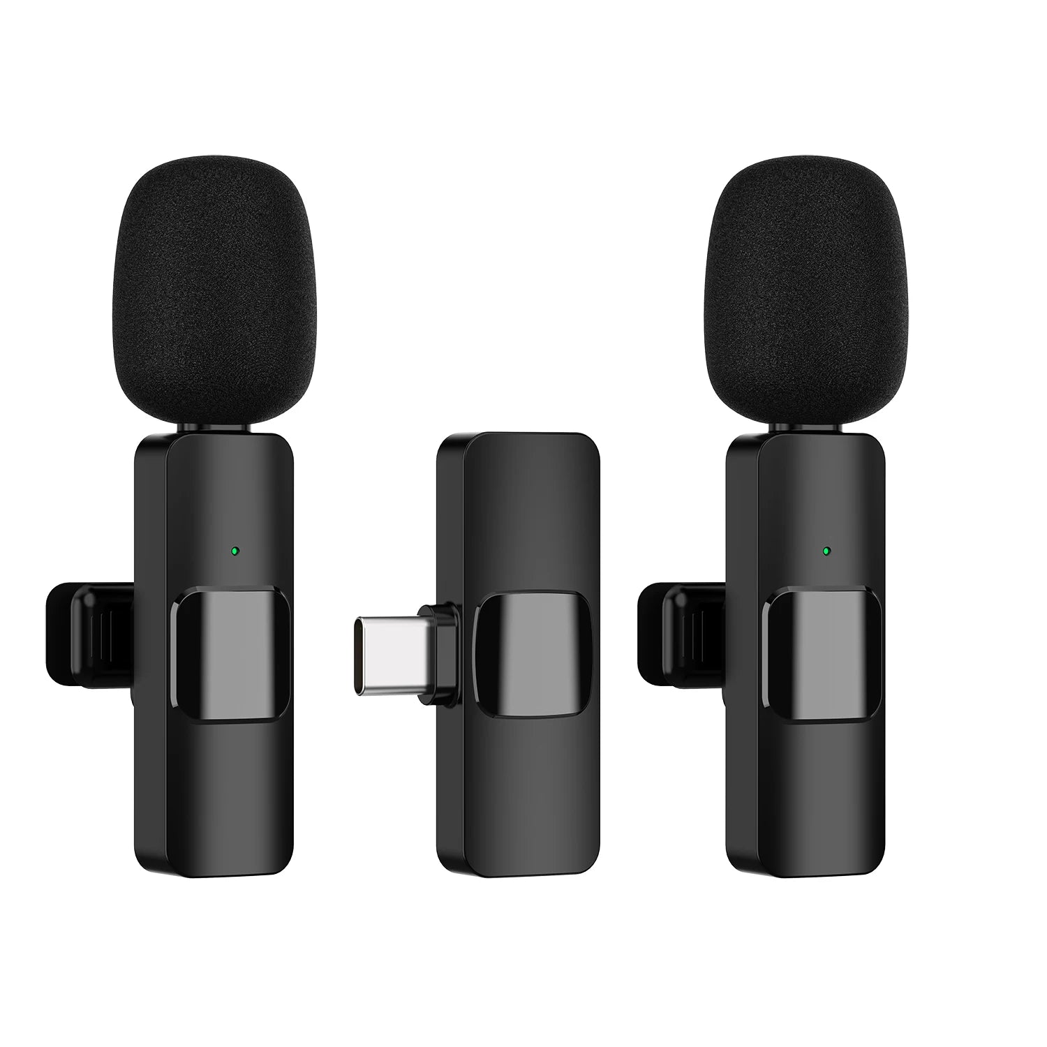 Wireless Lavalier Microphone for iPhone & Android