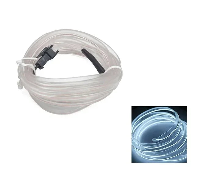 LED Neon Strip – Flexible Car Interior Ambient Lighting (1M/3M/5M)