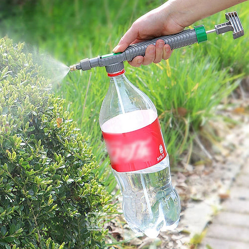 Adjustable Bottle Spray Nozzle - Garden Watering & Cleaning Sprayer