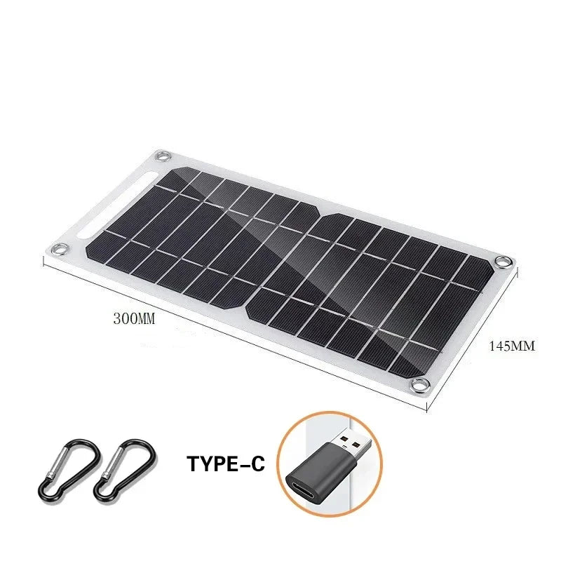 Portable Flexible Solar Panel 5V USB-C
