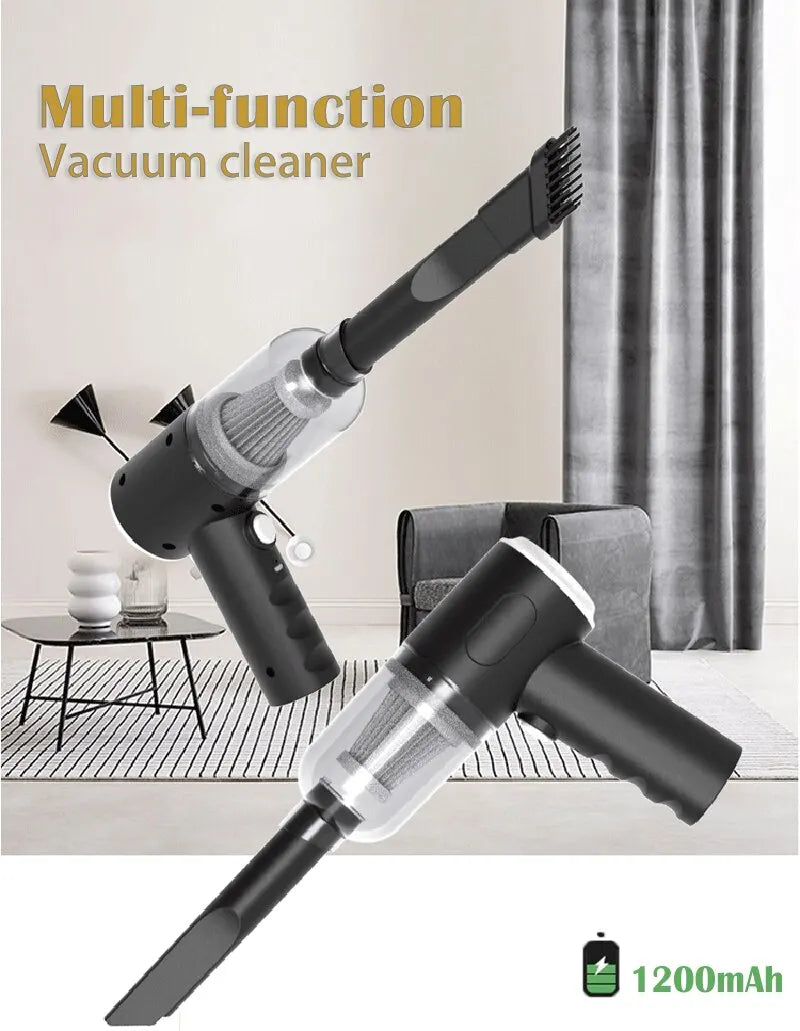 Mini Wireless Wet & Dry Car Vacuum