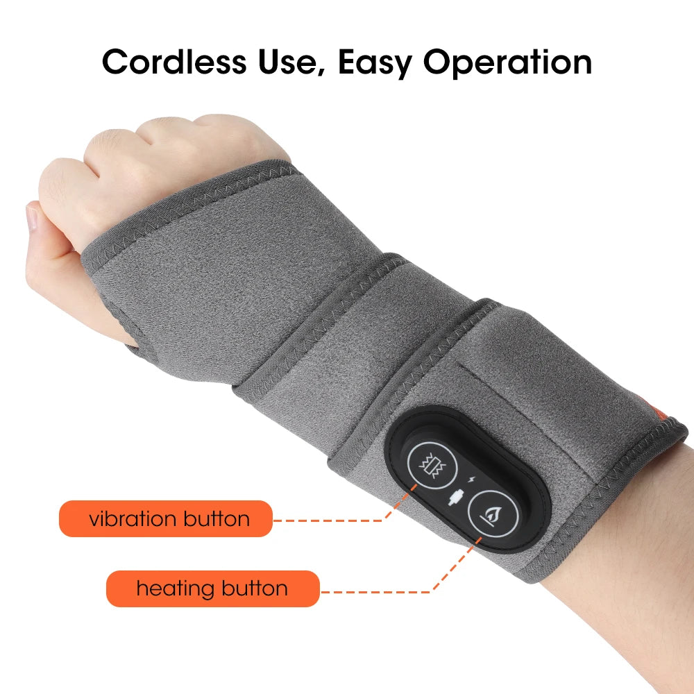 Wireless Vibration Heating Wrap Versatile Body Heating Pad for Knee Elbow Wrist Ankle