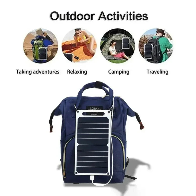 Portable Flexible Solar Panel 5V USB-C