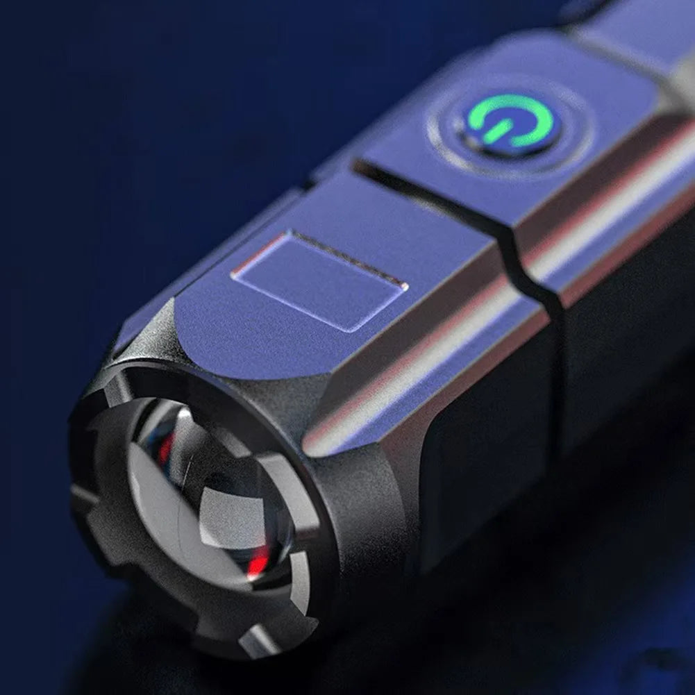 Mini Purple Flashlight