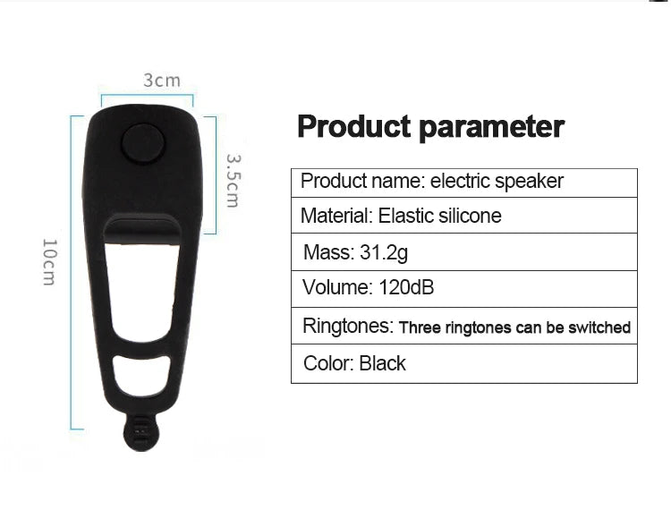 Electric Bicycle Loud Bell for Safe Riding