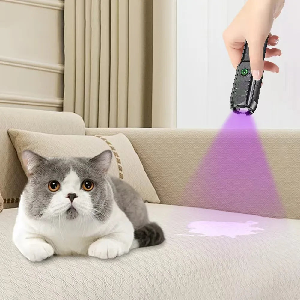 Mini Purple Flashlight