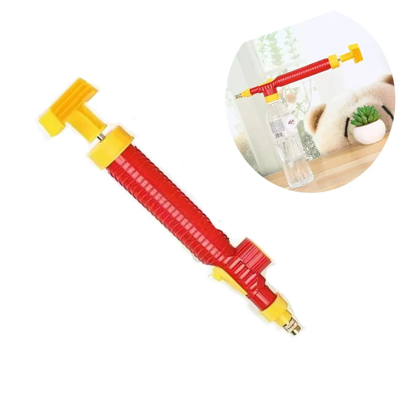 Adjustable Bottle Spray Nozzle - Garden Watering & Cleaning Sprayer