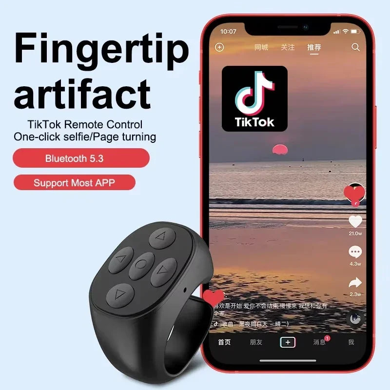 Smart Ring Bluetooth Remote
