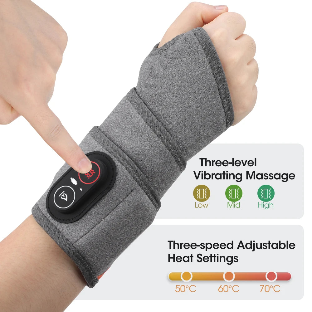 Wireless Vibration Heating Wrap Versatile Body Heating Pad for Knee Elbow Wrist Ankle