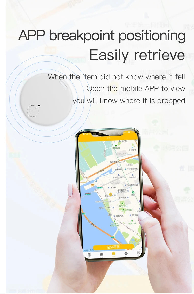 FindMe Mini – Smart Bluetooth 5.0 GPS Tracker & Anti-Lost Locator