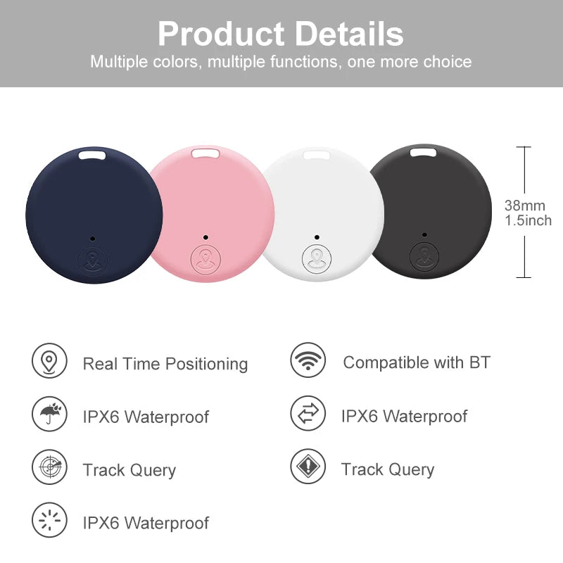 Smart Bluetooth GPS Tracker & Anti-Lost Finder