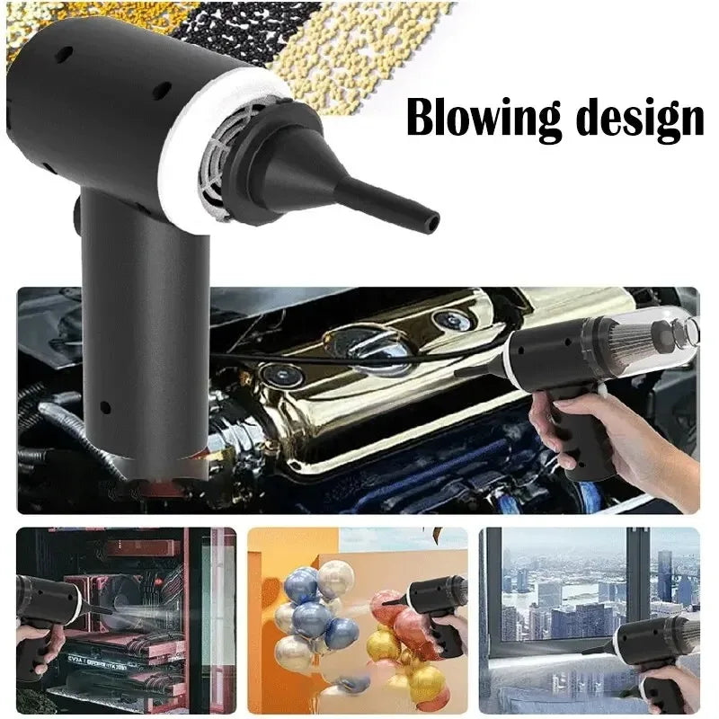 Mini Wireless Wet & Dry Car Vacuum